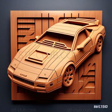 3D мадэль Nissan 300ZX (STL)